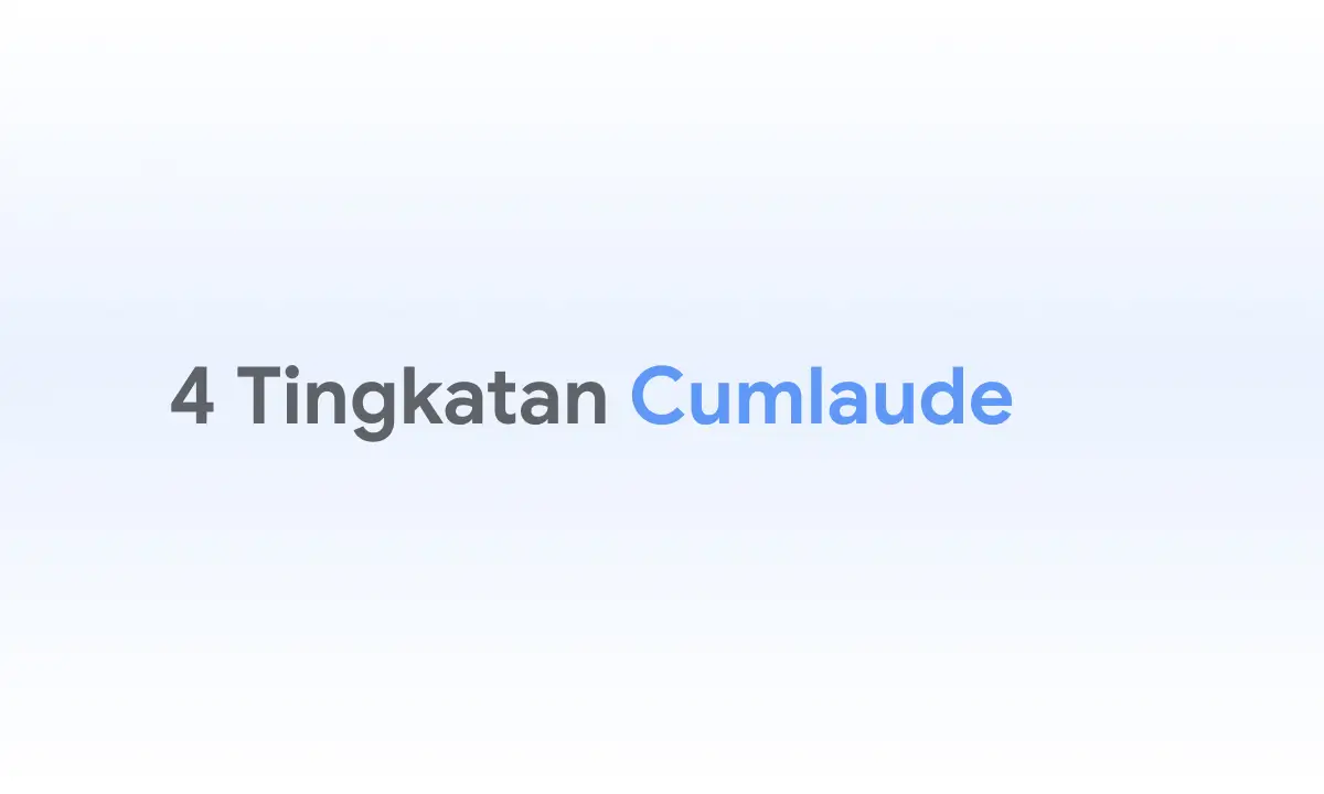 Tingkatan Cumlaude