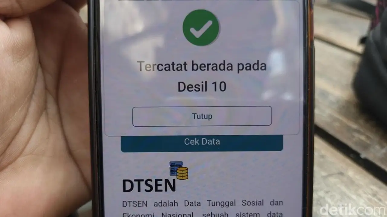 Cara Cek Desil di dtsen-form.bps.go.id