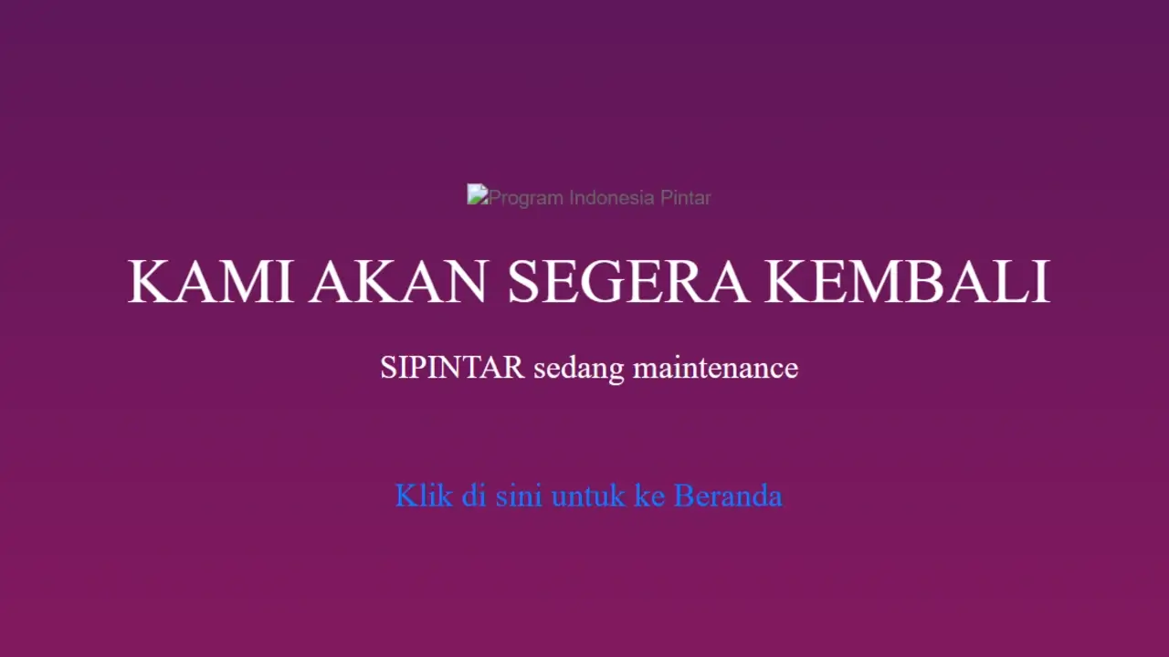 pip.kemendikdasmen.go.id Tidak Bisa Diakses